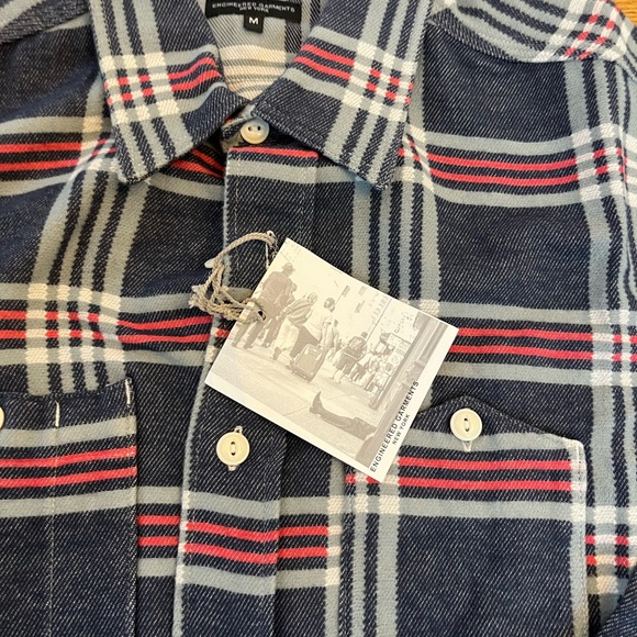 Engineered Garments men’s Plaid flannel button up, size m - Picture 7 of 7